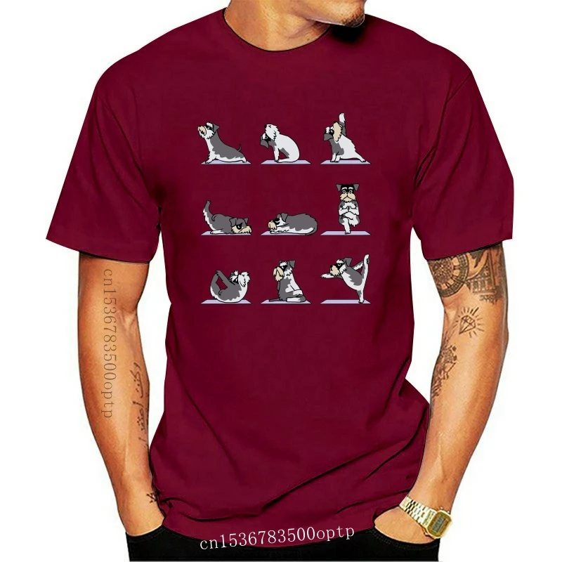 Nové Muži T-Shirt Miniatúrne Bradáči Jogy Zábavné Bavlnené Tričká Krátky Rukáv Posilňovni Relax Cartoon Cvičenie Tričko Plus Veľkosť