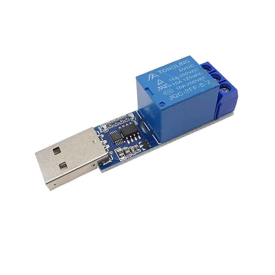 1Pcs LCUS-1 Typ 1 Kanál Relé Moudle Elektronické Prevody PCB USB Intelligent Control Switch
