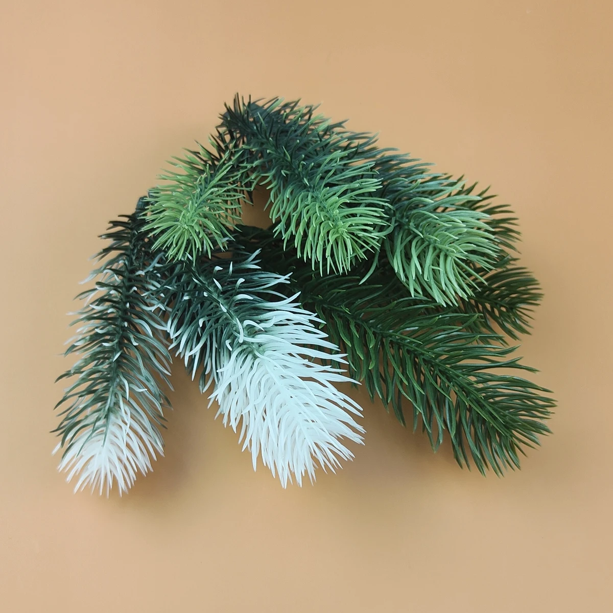 5 ks Vianočný Veniec Materiál, Umelé Rastliny Svadobné Ozdobné Falošné Kvety Pre Domova Vianočné Borovice Ihly Snowflake Strom Obrázok 4 