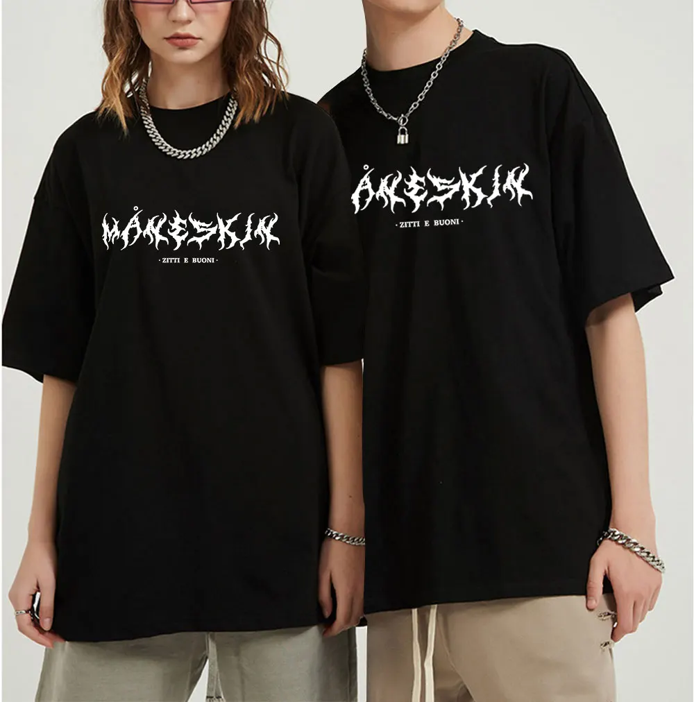 Kórejský Muži T-shirt Čierna Bavlna Plus Veľkosti Express HipHop Top Unisex Harajuku Retro Krásne Gotické Grafické Punk Oblečenie pre Mužov