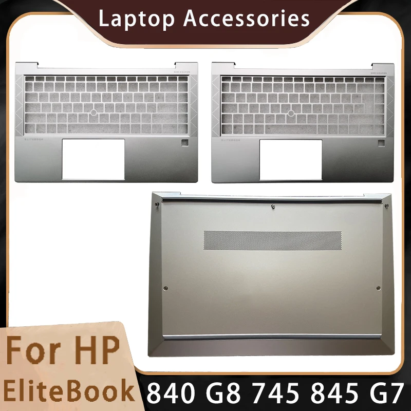 Nové Pre HP EliteBook 840 G8 745 845 G7 Replacemen Notebook Príslušenstvo opierka Dlaní/Dno S Odtlačkov prstov Otvor US/UK