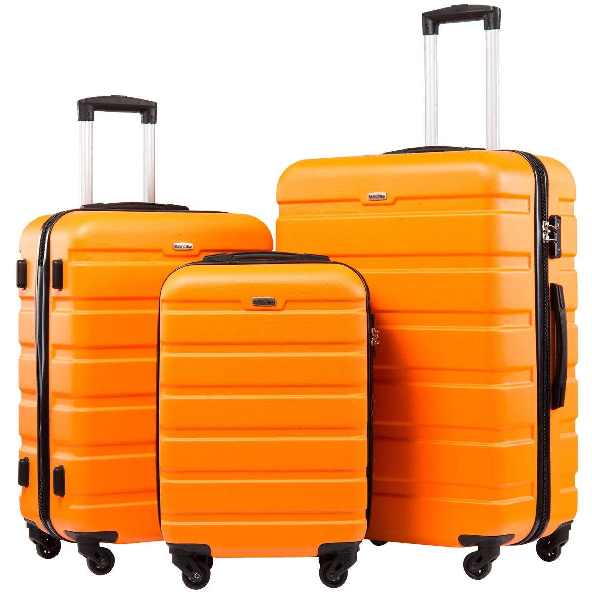 3KS cestovné batožiny kufor s kolieskami,20 palcový vykonávať na kufor trolley bag 24/28 palcový nastaviť ľahký batožiny kufor sada