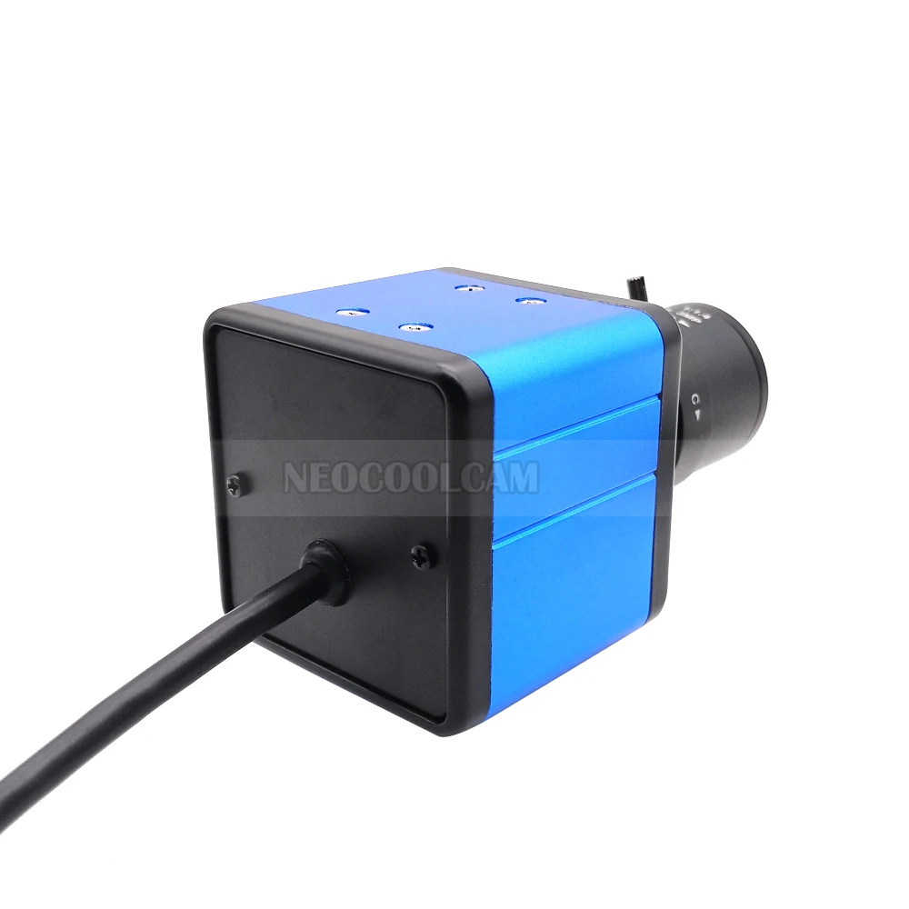Mini Metal Box Kamera 5-50mm/5-100mm CS Mount Príručka Varifokálny Zoom Objektív 1200TVL CMOS Vnútorné Farby Analógové Bezpečnostné Kamery Obrázok 5 