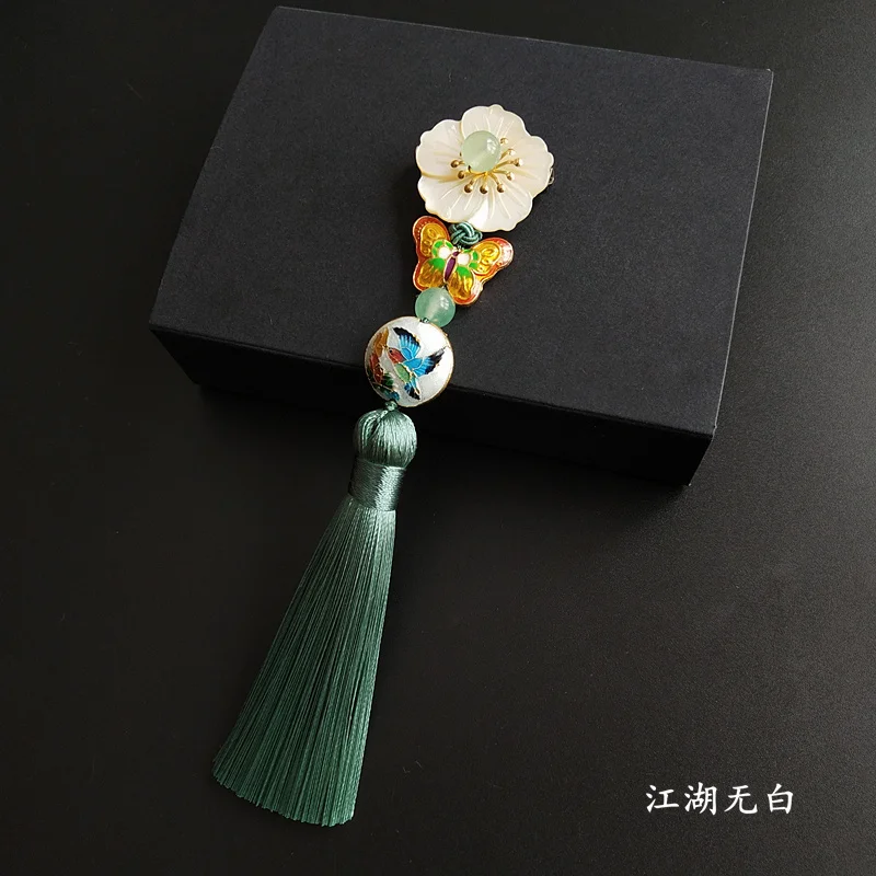 [Motýľ] strapec brošňa vietor klasickej Čínskej cheongsam tlak klopě pin motýľ kvet príslušenstvo